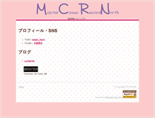 Tablet Screenshot of mcrn.jp